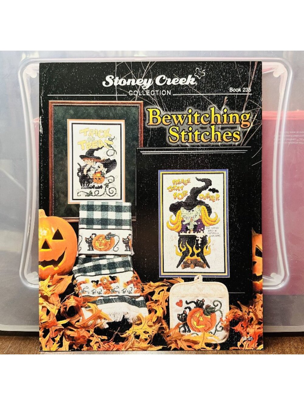 Stoney Creek Bewitching Stitches Cross-Stitch Pattern Book 235 Halloween Designs